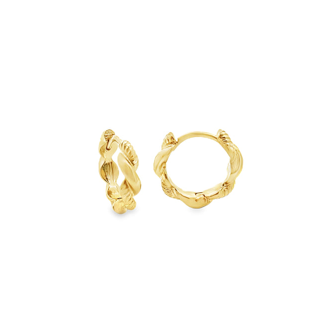 Mini Twist Hugger Earrings – Greis Jewelers