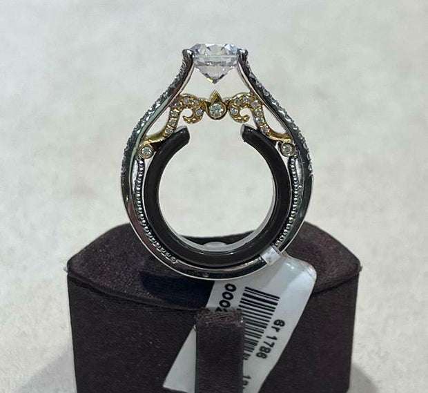 Verragio Engagement Ring Semi Mount with 0.40cts of Diamonds