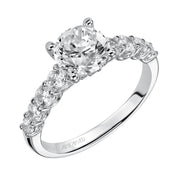 Classic Prong set diamond engagement ring