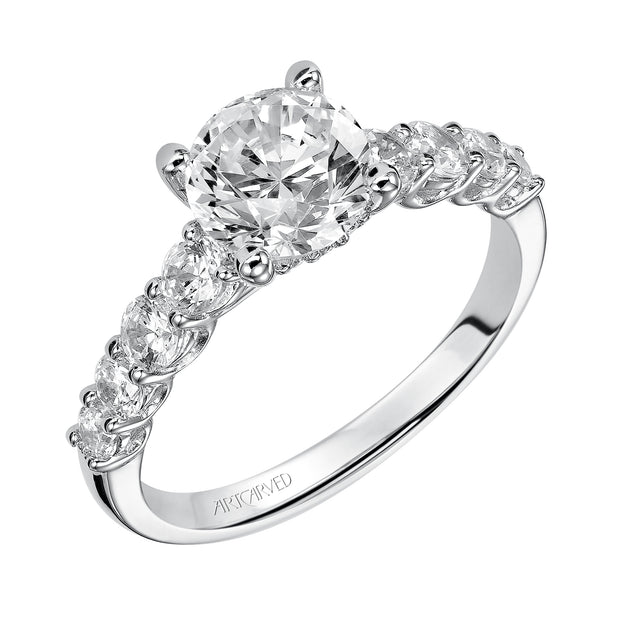 Classic Prong set diamond engagement ring