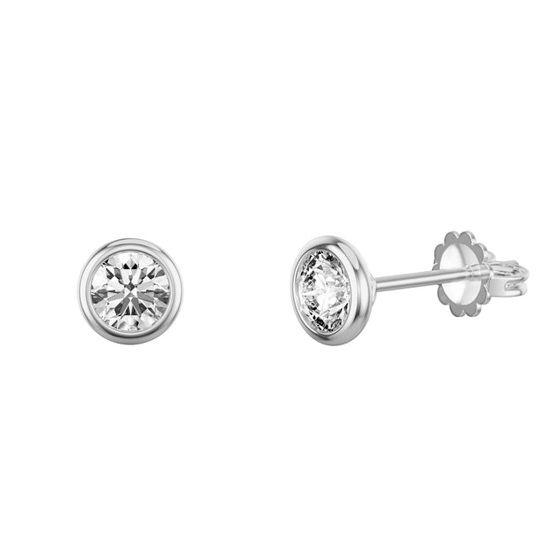 Classic Diamond Earrings
