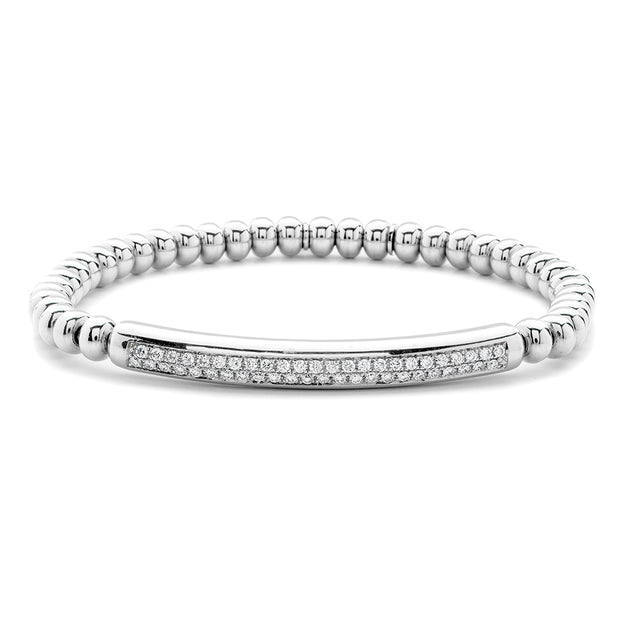 Stretchy Diamond Bar Bracelets