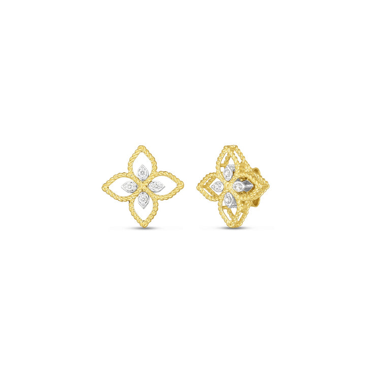 Princepessa Diamond Flower Earrings